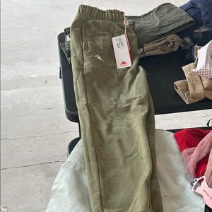 Kappa mens Green Sweatpants